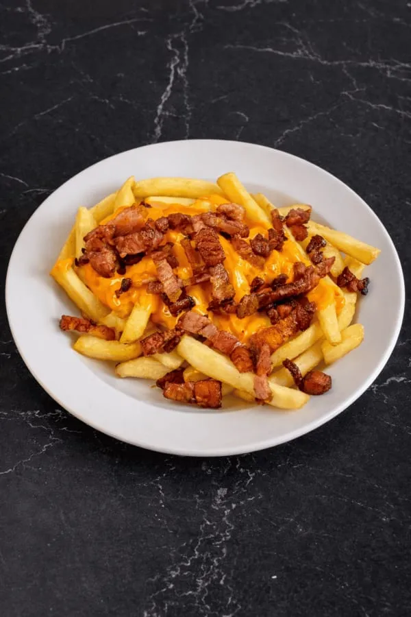 Papas Cheddar y Panceta