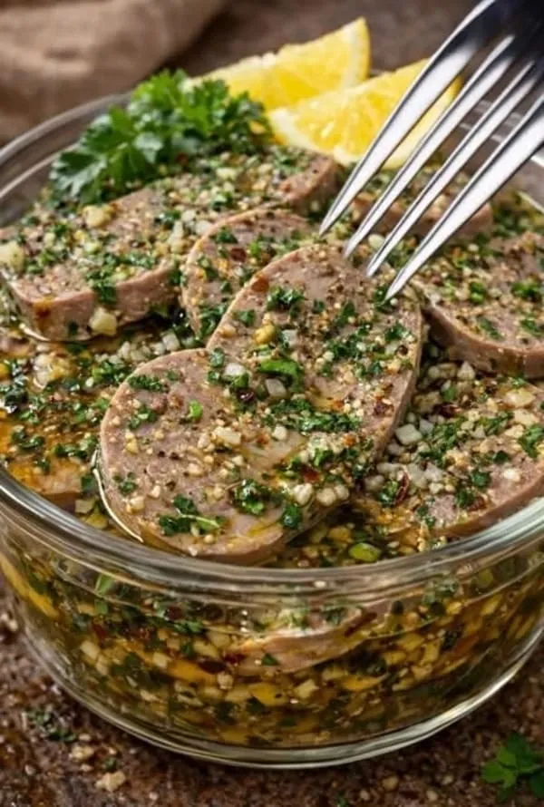 Lengua A La Vinagreta