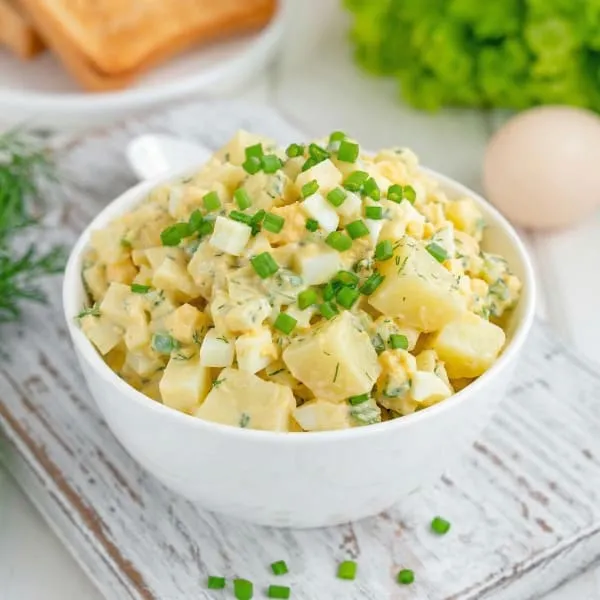 Ensalada Papa y Huevo