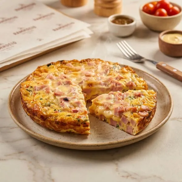 Tortilla Jamon y Queso